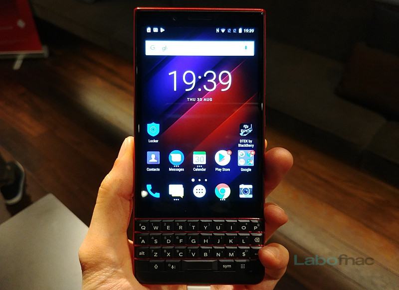 IFA 2018 - BlackBerry KEY2 LE : une version allégée, mais plus colorée