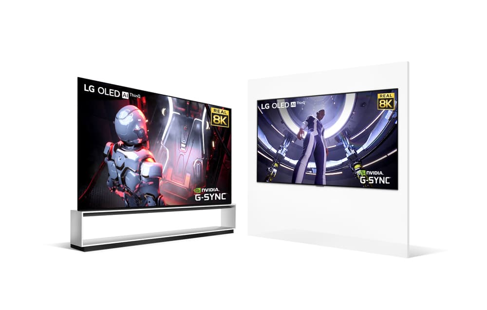 IFA 2020 - LG rend ses téléviseurs OLED 8K compatibles avec les GeForce RTX 3000