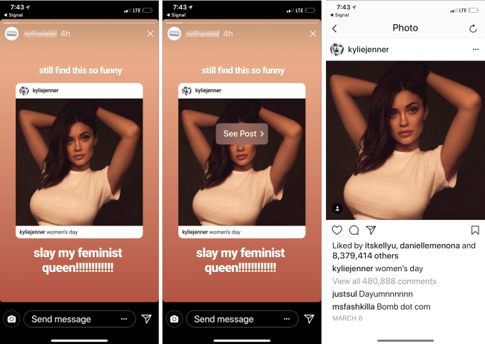 Instagram s'inspire de Twitter pour sa fonction partage