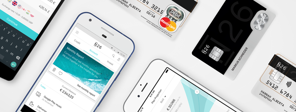 La banque mobile N26 est compatible avec Apple Pay