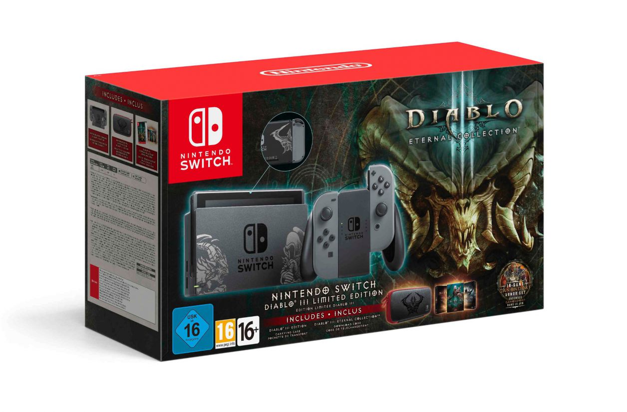 La Nintendo Switch aura son édition collector Diablo III