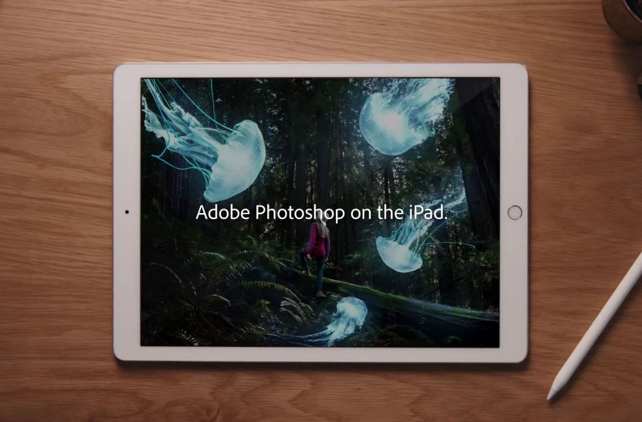 La version complète de Photoshop CC se montre sur iPad