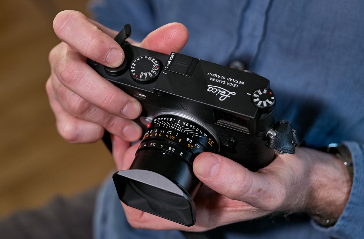 Leica M10-D : quand l'hybride plein format se mue en appareil analogique
