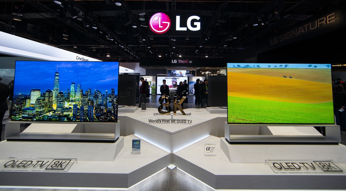 LG annonce la disponibilité de son téléviseur OLED 8K de 88 pouces