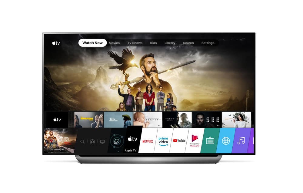 LG dote ses téléviseurs 2019 de l'application Apple TV