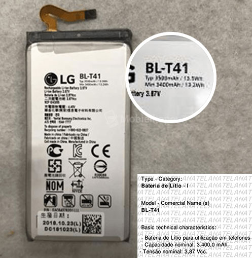 LG G8 ThinQ : de nouveaux détails concernant sa batterie