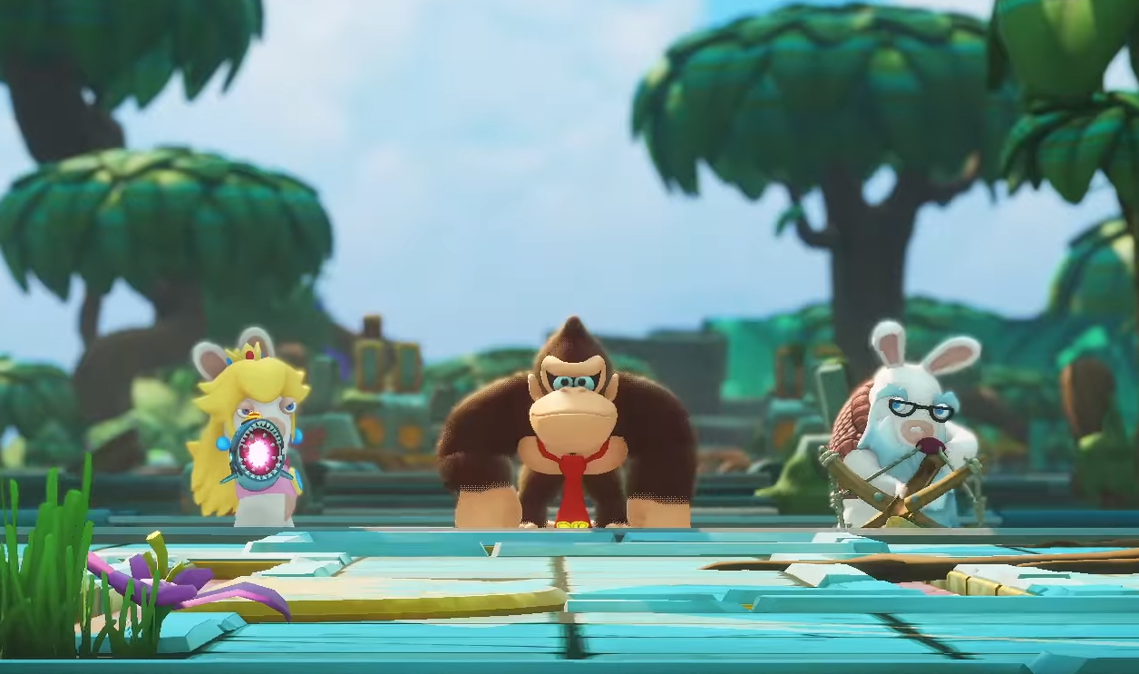 Mario + Les Lapins Crétins : Ubisoft présente un gros DLC