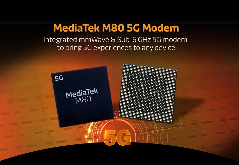 MediaTek dévoile un modem 5G compatible avec les ondes millimétriques 