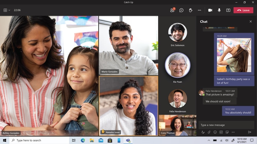 Microsoft Teams : une version grand public pour échanger en famille ou entre amis