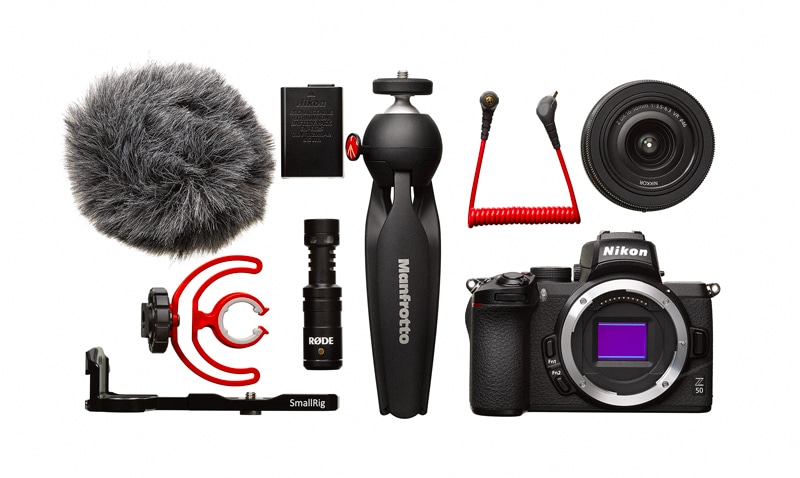 Nikon lance un kit pour vlogueurs avec son Z50, une optique et des accessoires