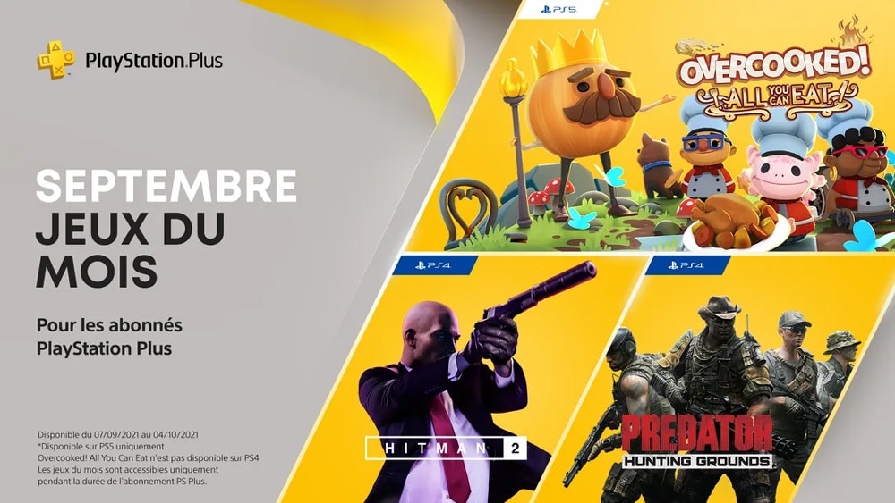 PlayStation Plus et Now : voici les jeux PS4 et PS5 de septembre 2021