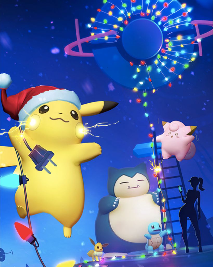 Pokémon Go accueille Pichu, Togepi... et un Pikachu de Noël