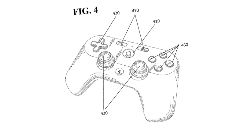 Projet Yeti : la manette de la console de cloud gaming de Google se dévoile dans un brevet