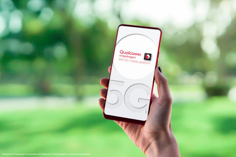 Qualcomm Snapdragon 690 : la puce 5G pour des smartphones abordables avec écran 120 Hz
