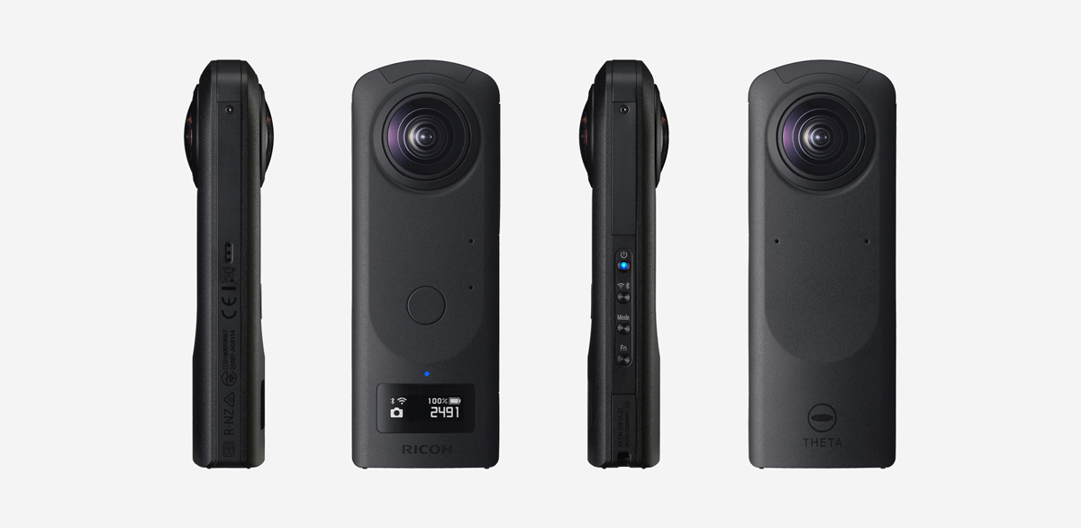 Ricoh Theta Z1 : une caméra 360º et 4K avec stabilisation sur 3 axes