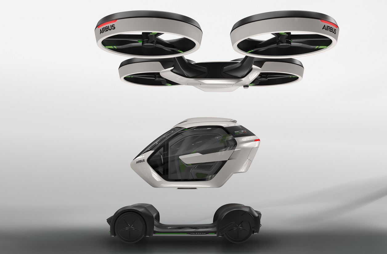 Salon de Genève : Concept Pop.Up, une voiture autonome qui se transforme en drone