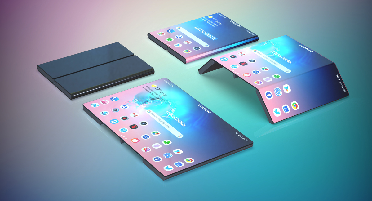 Samsung a breveté un smartphone pliable similaire au modèle de Xiaomi