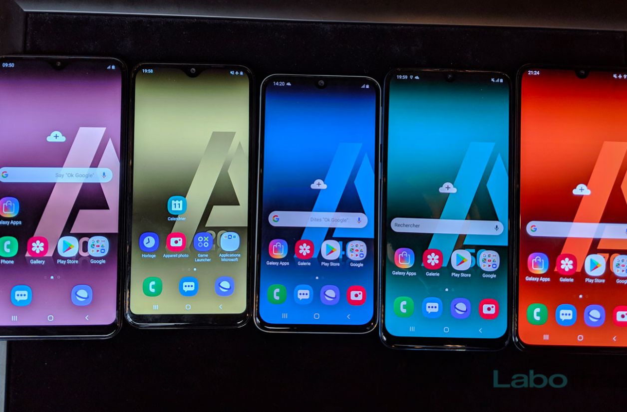 Samsung Galaxy A10, A20e, A40, A50, A70 et A80 : leurs prix et dates de sortie