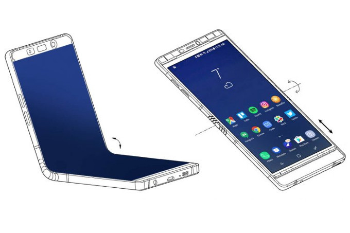 Samsung Galaxy X : des prototypes auraient été dévoilés au CES