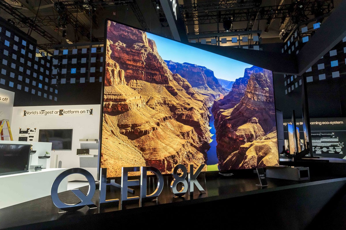Samsung promet des TV 8K sans bordures grâce à sa nouvelle puce