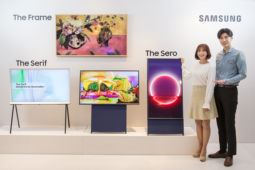 Samsung Sero : un téléviseur taillé pour les contenus mobiles