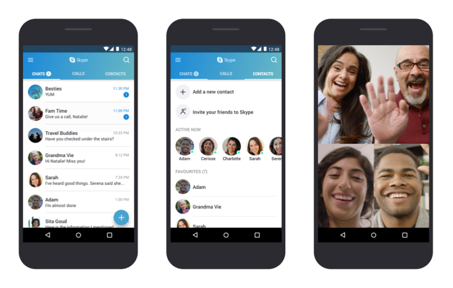 Skype : une version optimisée pour les anciennes versions d’Android