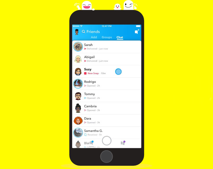 Snapchat perd encore des utilisateurs mais enregistre des résultats positifs