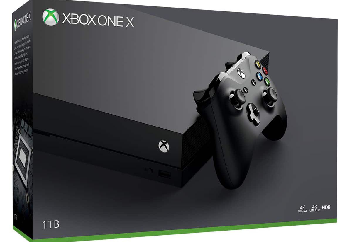 Soldes été 2019 - Xbox One X 1 To + Pack Apex Legends Founders + Gears of War 4 à 329,99 euros