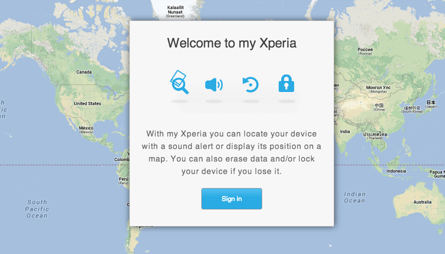 Sony coupe les services de localisation et verrouillage à distance des smartphones Xperia