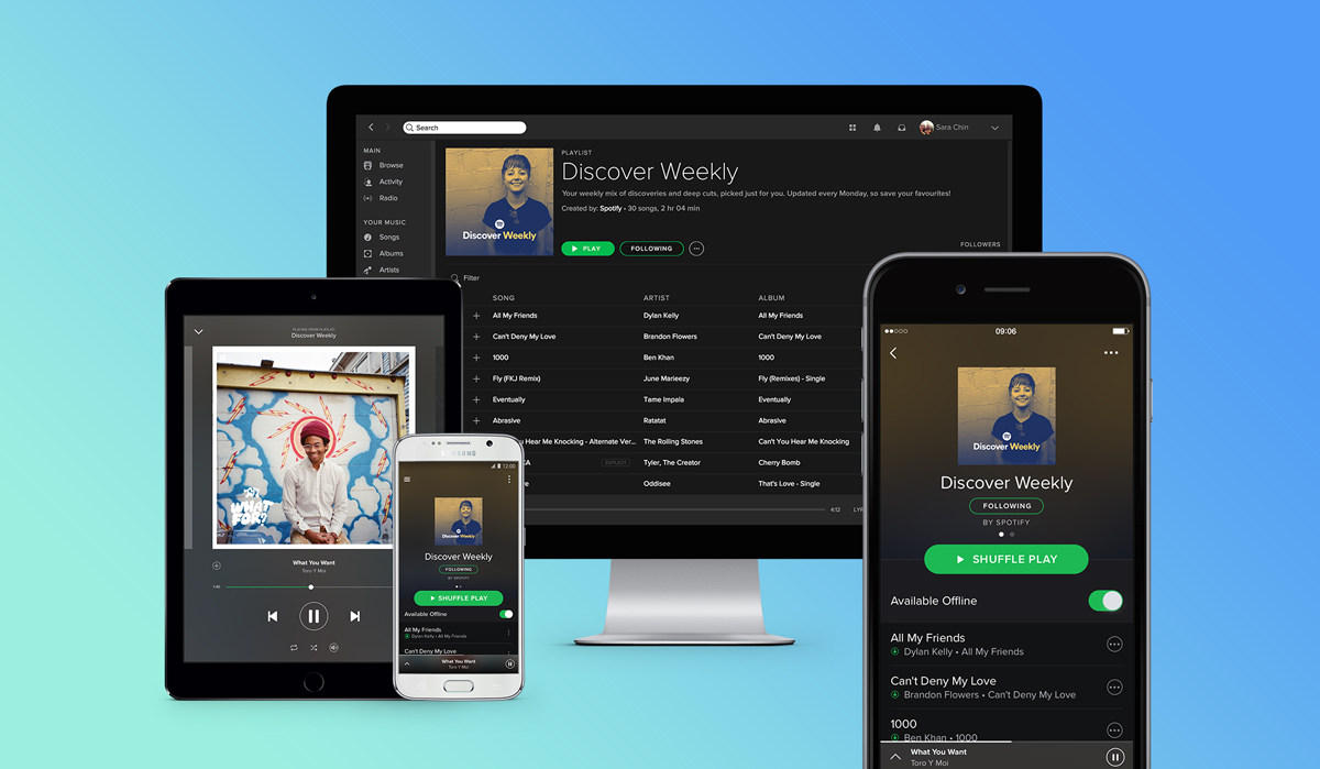 Spotify réfléchirait au lancement d'un forfait mobile avec data illimitée