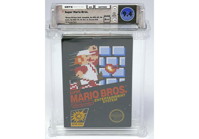 Super Mario Bros. : une cartouche NES a été vendue plus de 100 000 dollars