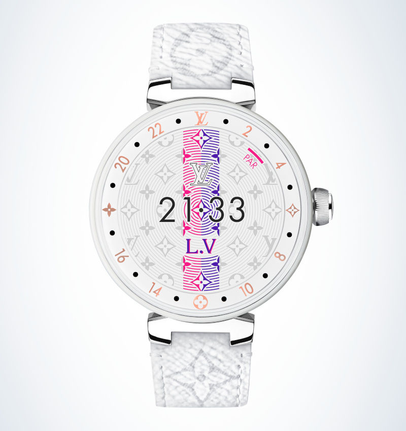 Tambour Horizon : Louis Vuitton offre un Snapdragon Wear 3100 à sa montre connectée