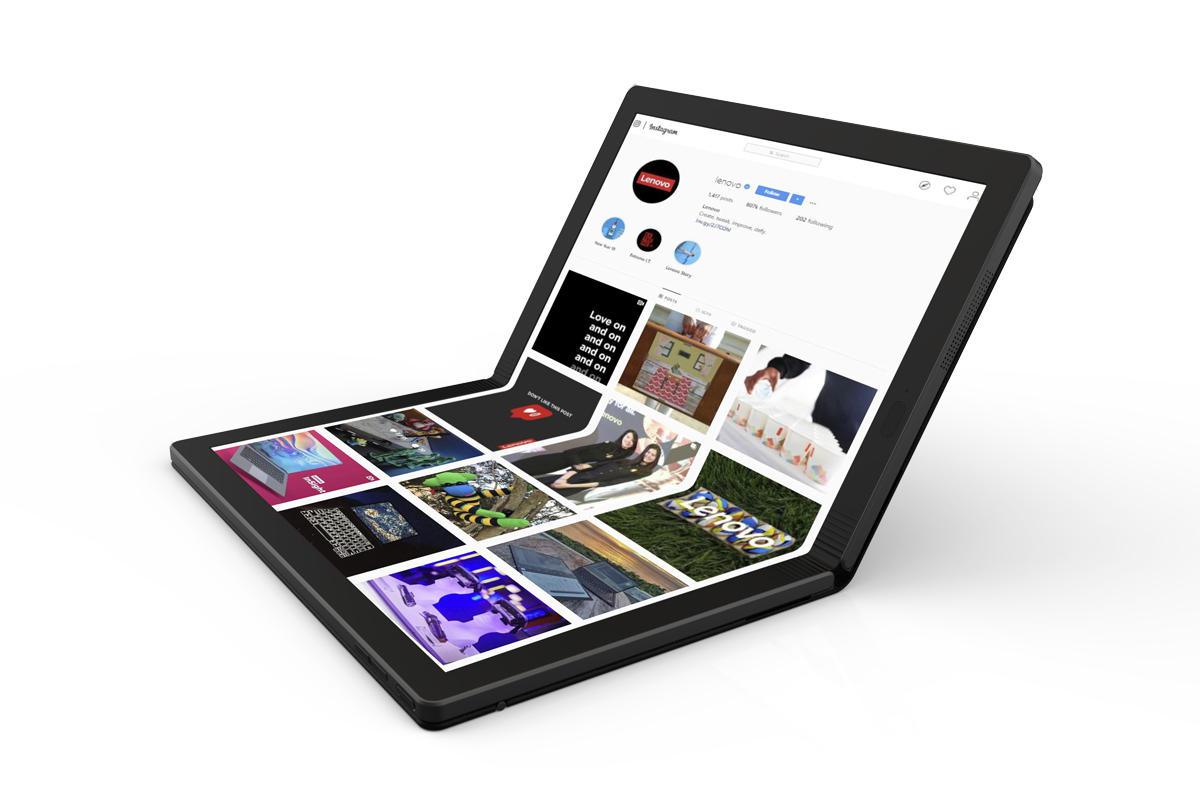 Thinkpad X1 : Lenovo signe le premier PC portable à écran pliable
