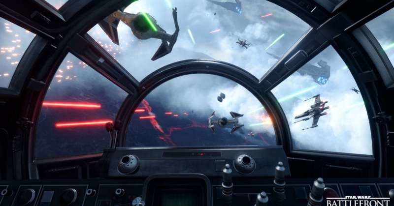 Une mission X-Wing en VR dans Star Wars Battlefront