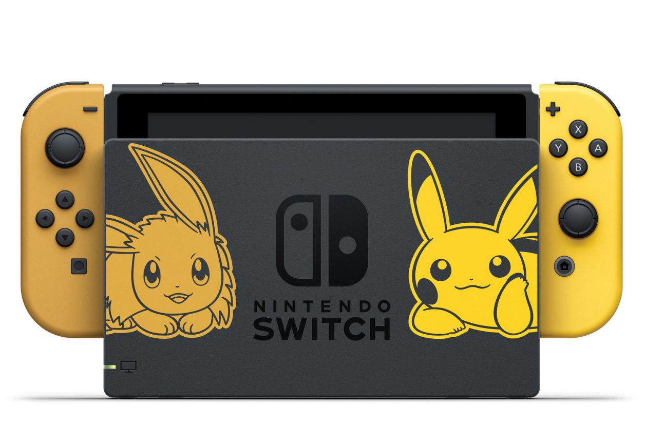 Une Nintendo Switch aux couleurs de Pokémon: Let's Go!