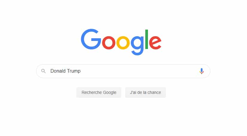 USA 2020 : Donald Trump accuse Google d'actes "très illégaux"