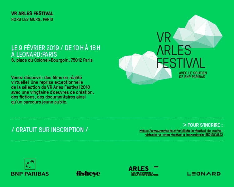 VR Arles Festival : rendez-vous pour une édition hors les murs ce 9 février