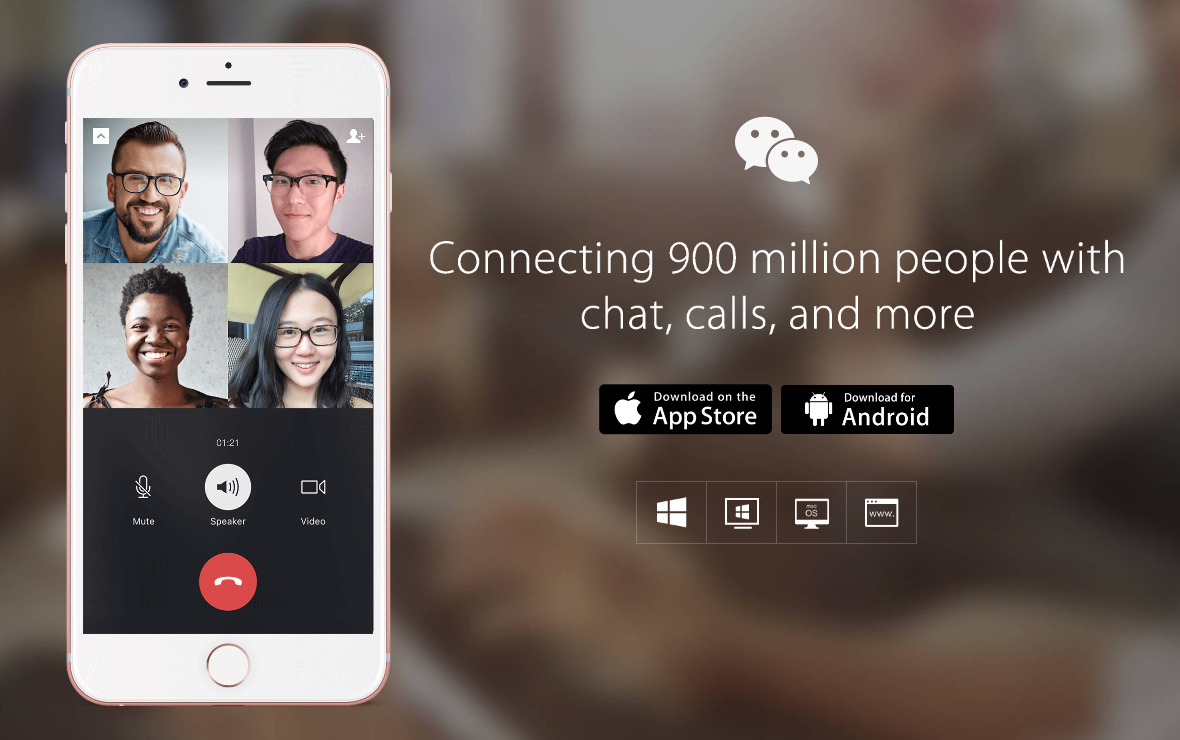 WeChat revendique plus d'un milliard d'utilisateurs