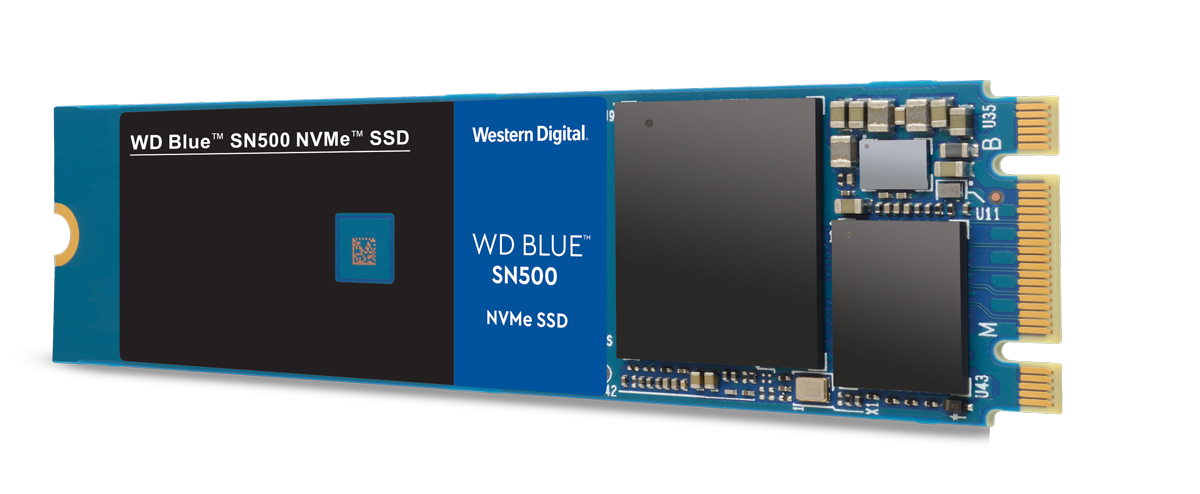 Western Digital : le SSD WD Blue adopte l'interface NVMe