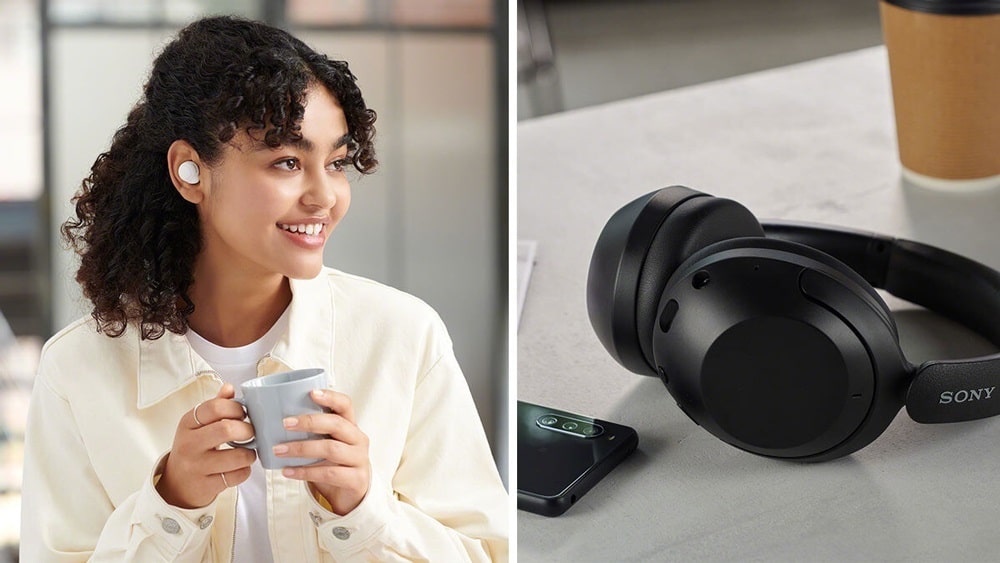 WF-C500 et WH-XB910N : Sony lance des écouteurs abordables et un casque ANC