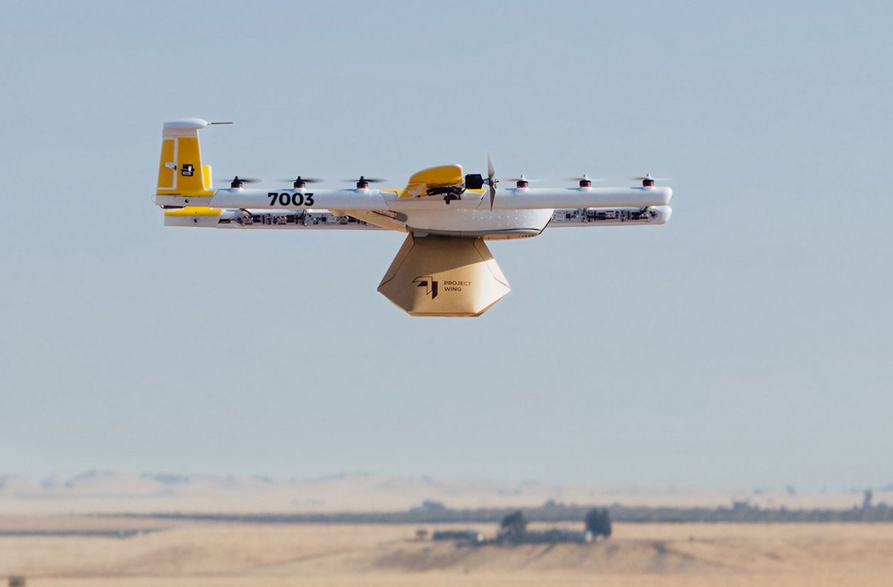 Wing : les drones de Google vont pouvoir livrer des colis aux États-Unis
