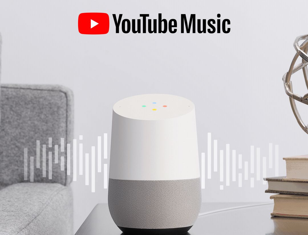 YouTube Music arrive en version gratuite sur les enceintes Google Home