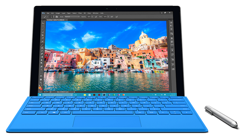 Test Labo de la Microsoft Surface Pro 4 (Core m3, 4 Go RAM, 128 SSD) : une entrée en matière réussie